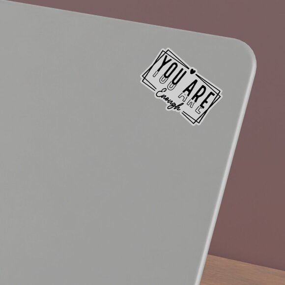 3pc - "You Are Enough" Sticker Pack – Water Bottle, Tumbler, Laptop - Picture 6 of 8